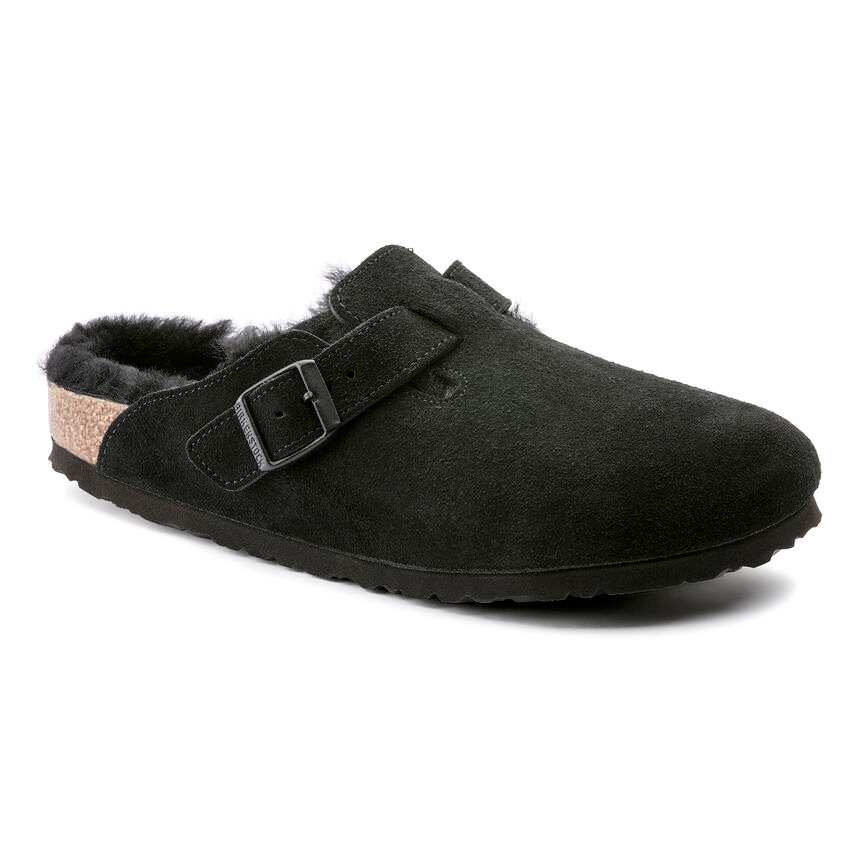 Boston Shearling - Suède Black