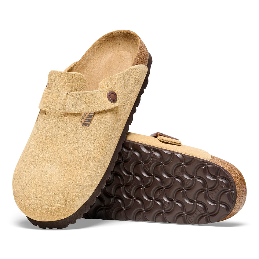 Boston - Suede Latte Cream - Etroite