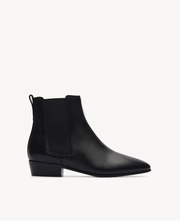 Bottines n°66 - Cuir - Noir