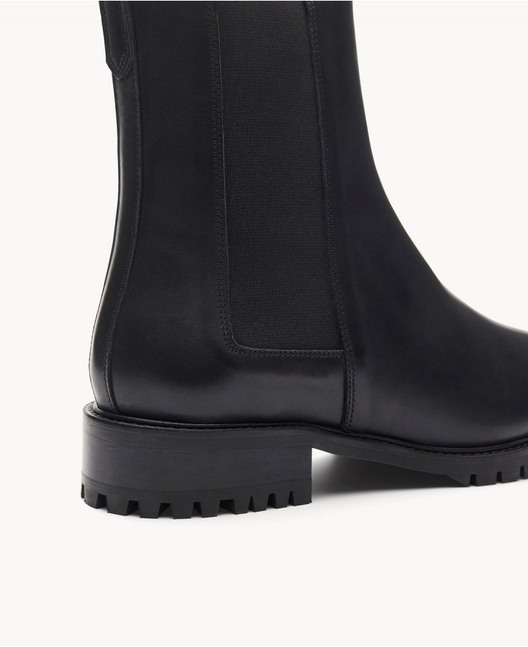 Bottines n°500 - Cuir - Noir