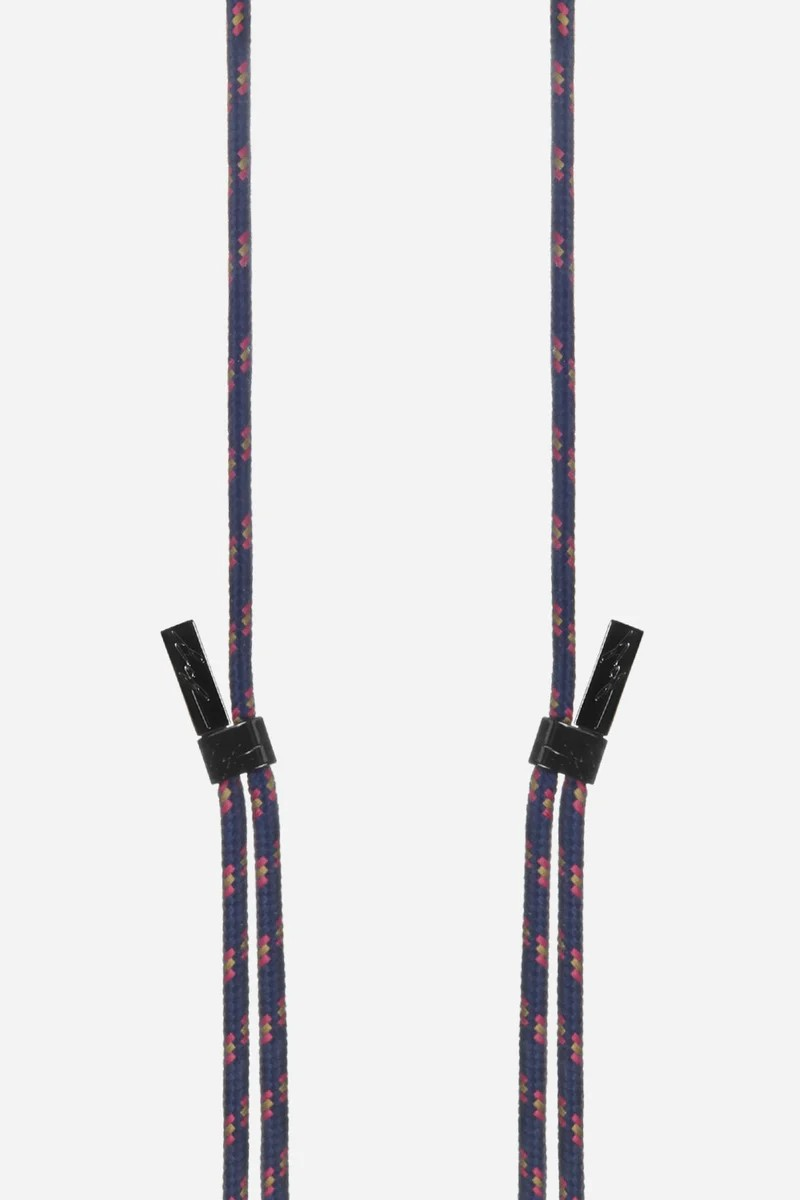 Lanière cordon Liam bleu et rose