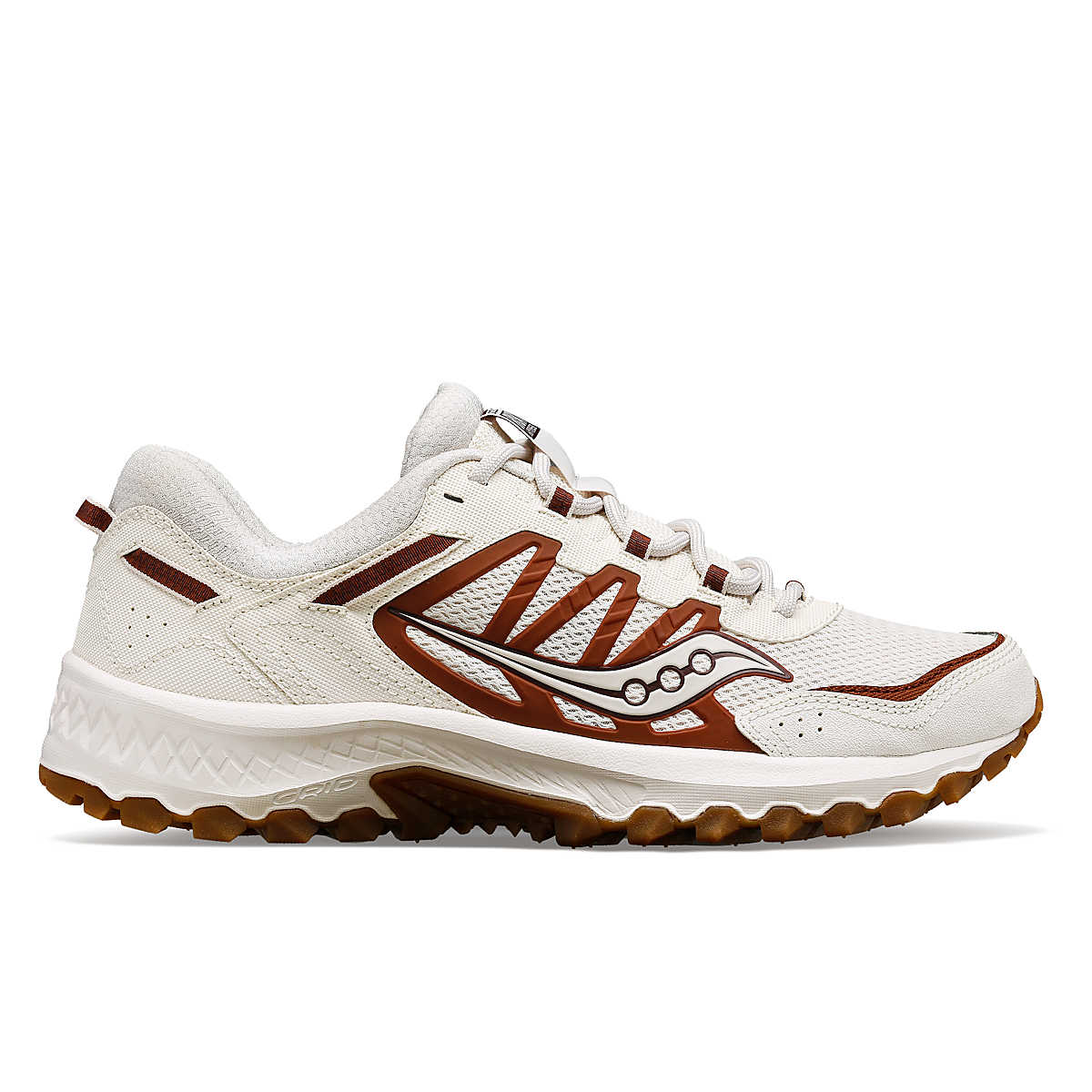 GRID PEAK - SAND/BURGUNDY