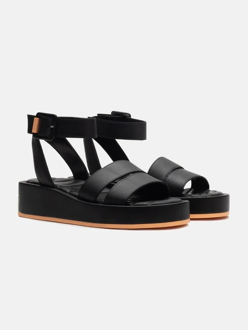 Sandalia tiras TOWN negro