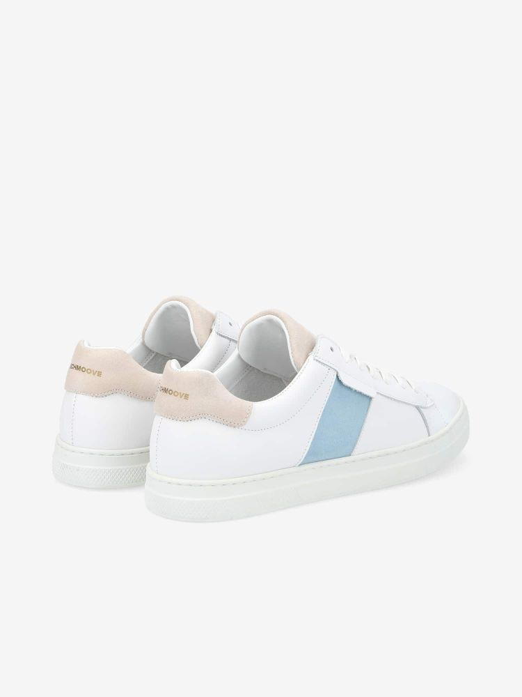 SPARK GANG M NAPPA/SUEDE/SDE WHITE/DOVE/CIEL