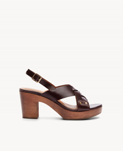 Sabots n°607 - Cuir - Ebène