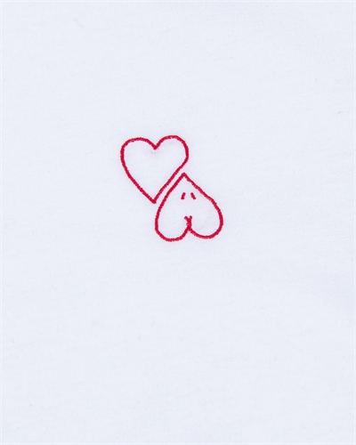 T-SHIRT - LOVER - Blanc