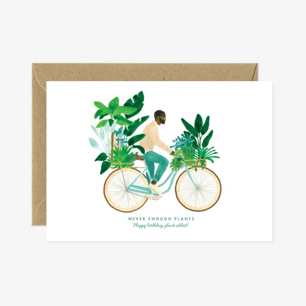 Carte d'anniversaire - Bicycle Boy