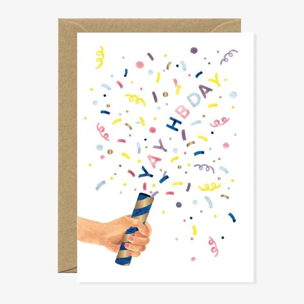 Carte d'anniversaire - Yay