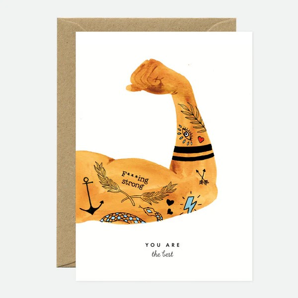 Carte de voeux - You’re the best man