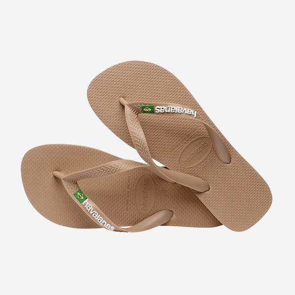 HAVAIANAS BRASIL LOGO ROSE GOLD
