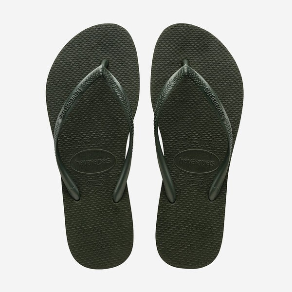 HAVAIANAS SLIM GREEN OLIVE