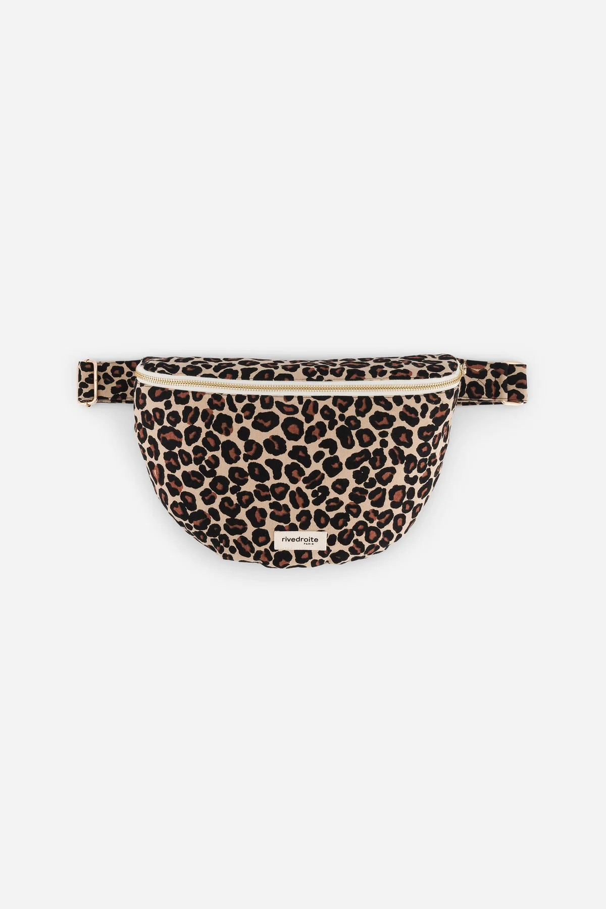 Custine XL - le sac banane - Léopard beige