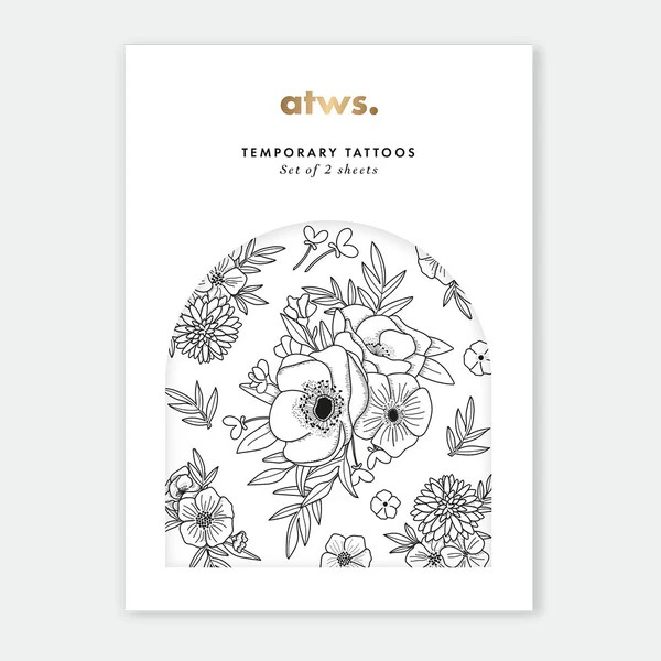 Tattoos - Old school flowers