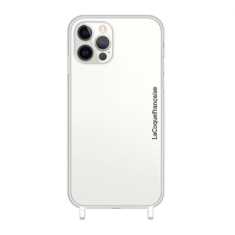 COQUE IPHONE 15 PRO MAX transparente anti-choc avec anneaux