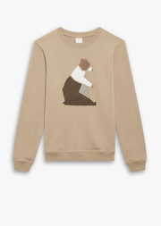 BEARBLOCK TERRY SWEAT CORIANDER