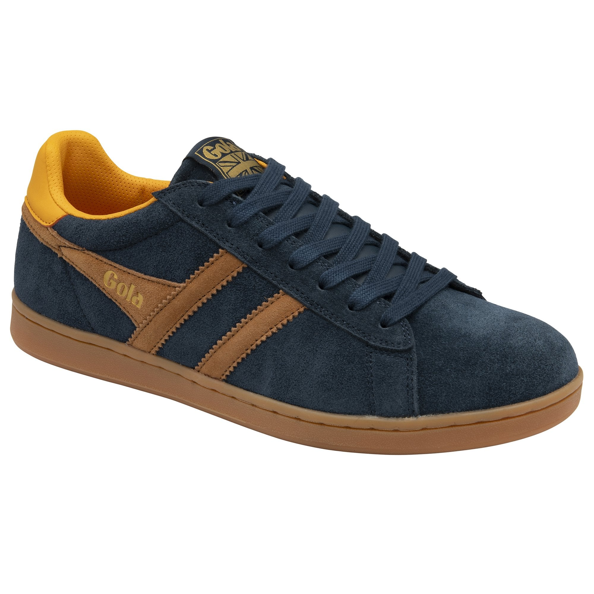 EQUIPE II SUEDE NAVY/GINGER/DARK SUN