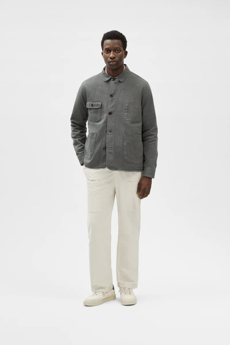 ELAN LEATHER ECRU JASPER