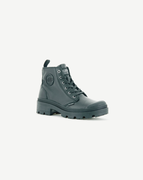 PALLABASE LEATHER BLACK/BLACK