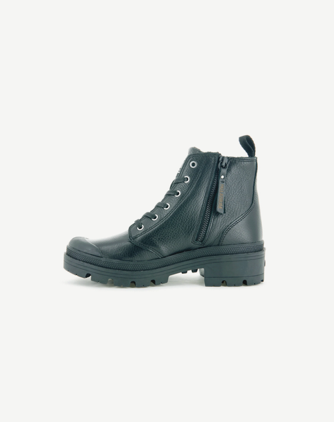 PALLABASE LEATHER BLACK/BLACK