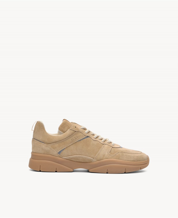 Baskets n°15 - Suede - Beige