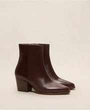 Bottines n°700 - Cuir - Ebène