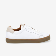 SPARK CLAY M NAPPA/SUEDE WHITE/GREGE, SOLE GOMME