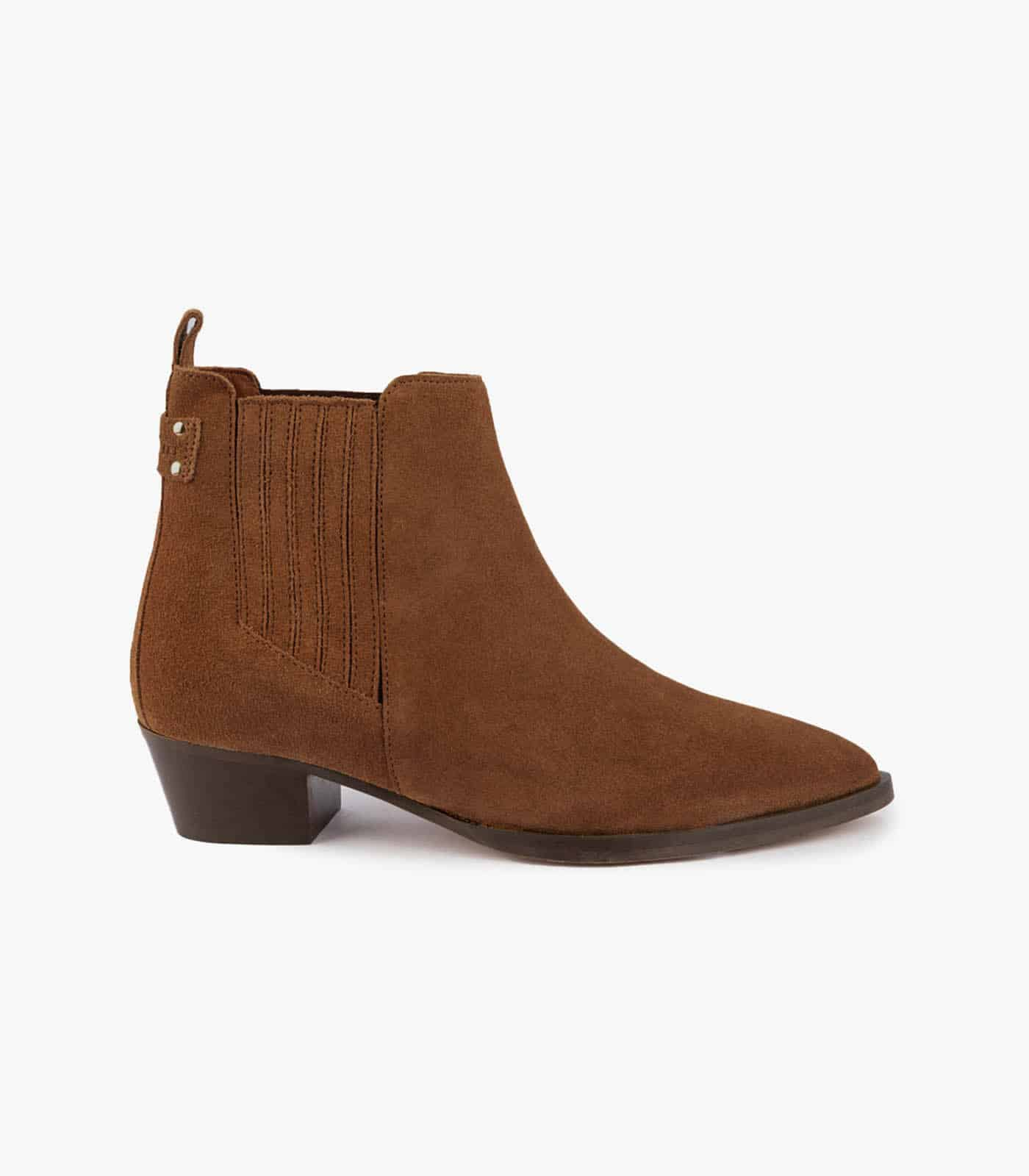 LINNE CUIR VELOURS CAMEL