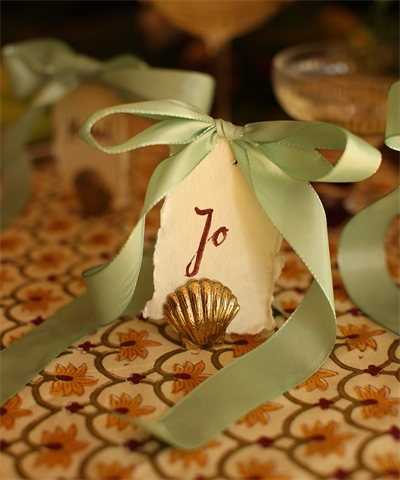 Porte-mémo Coquille Scarlett