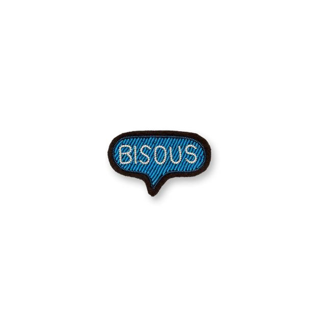 Broche - Bisous Bleu