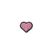 Broche - Coeur Rose