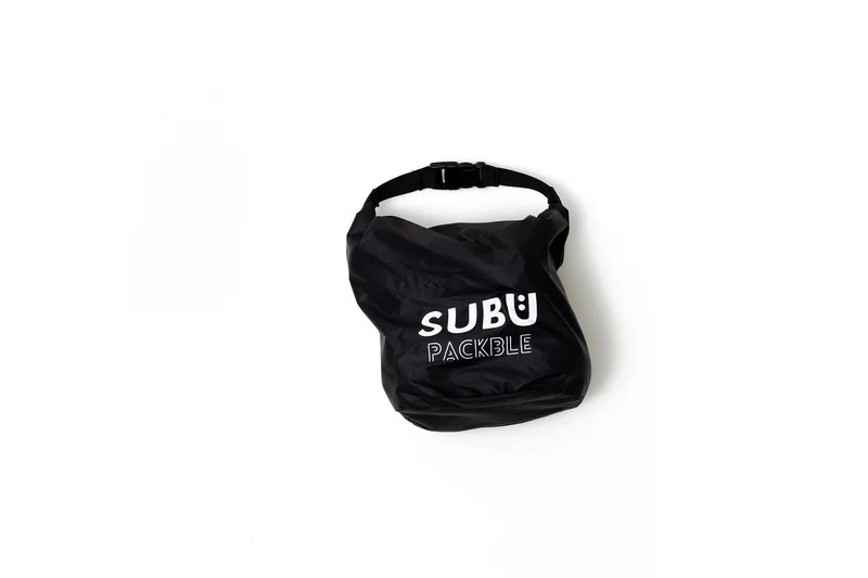 SUBU Packable F-line GLOSS BLACK