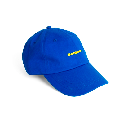 CASQUETTE BONJOUR - BLEU