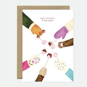 Carte de voeux - Marshmallow