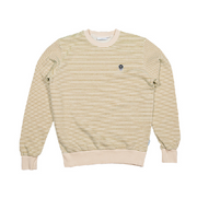 CREW - RAYURE - IVOIRE / TAUPE