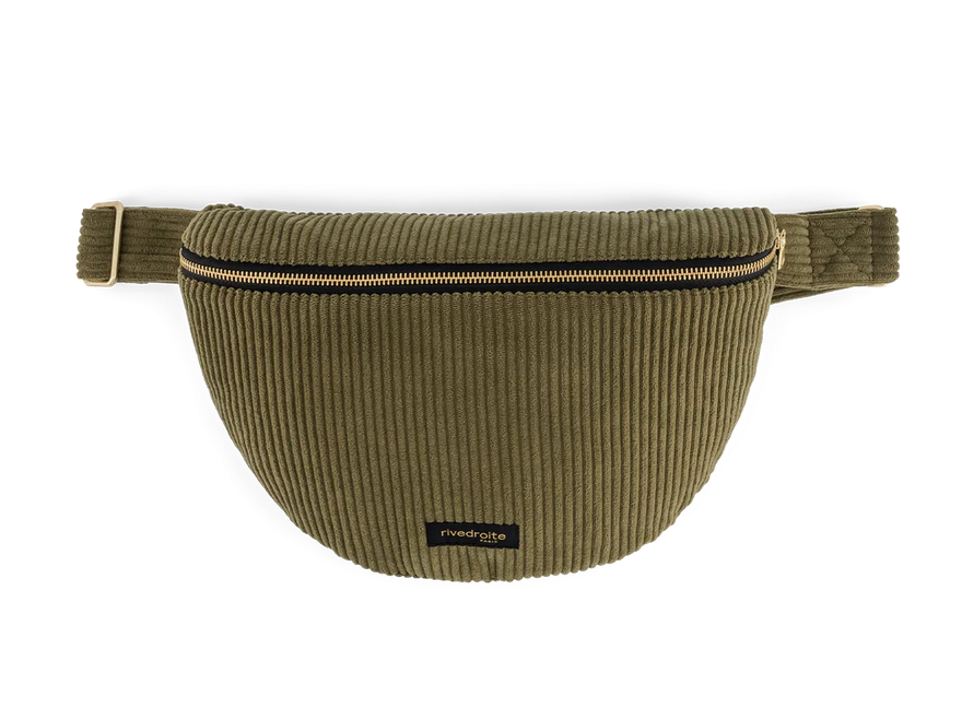 Custine XL - le sac banane - Velvet Noel 24 Kaki