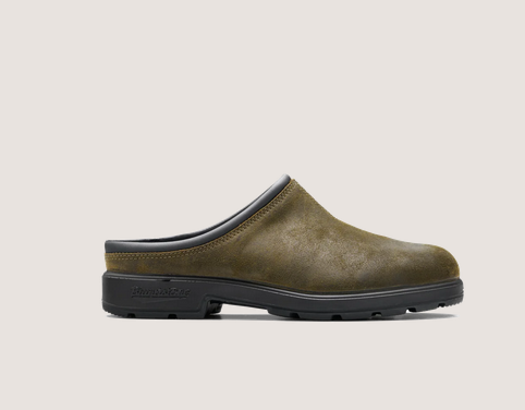 Original Clog 2423 Waxed Suede Dark Olive