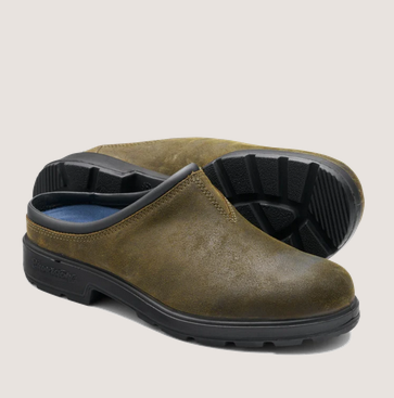 Original Clog 2423 Waxed Suede Dark Olive