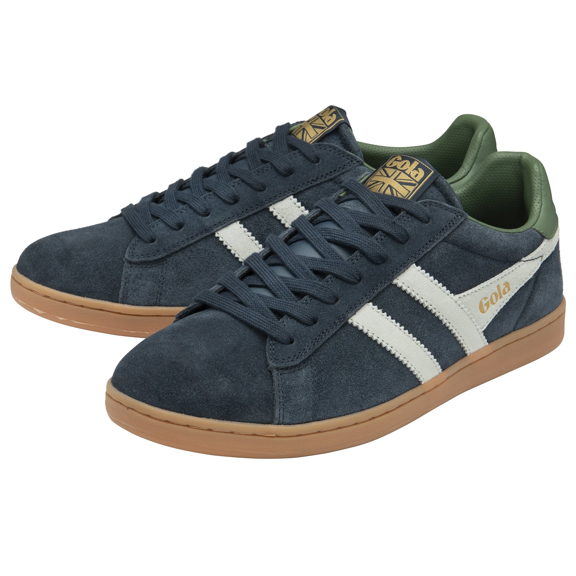 EQUIPE II SUEDE NAVY/SMOKE/GREEN