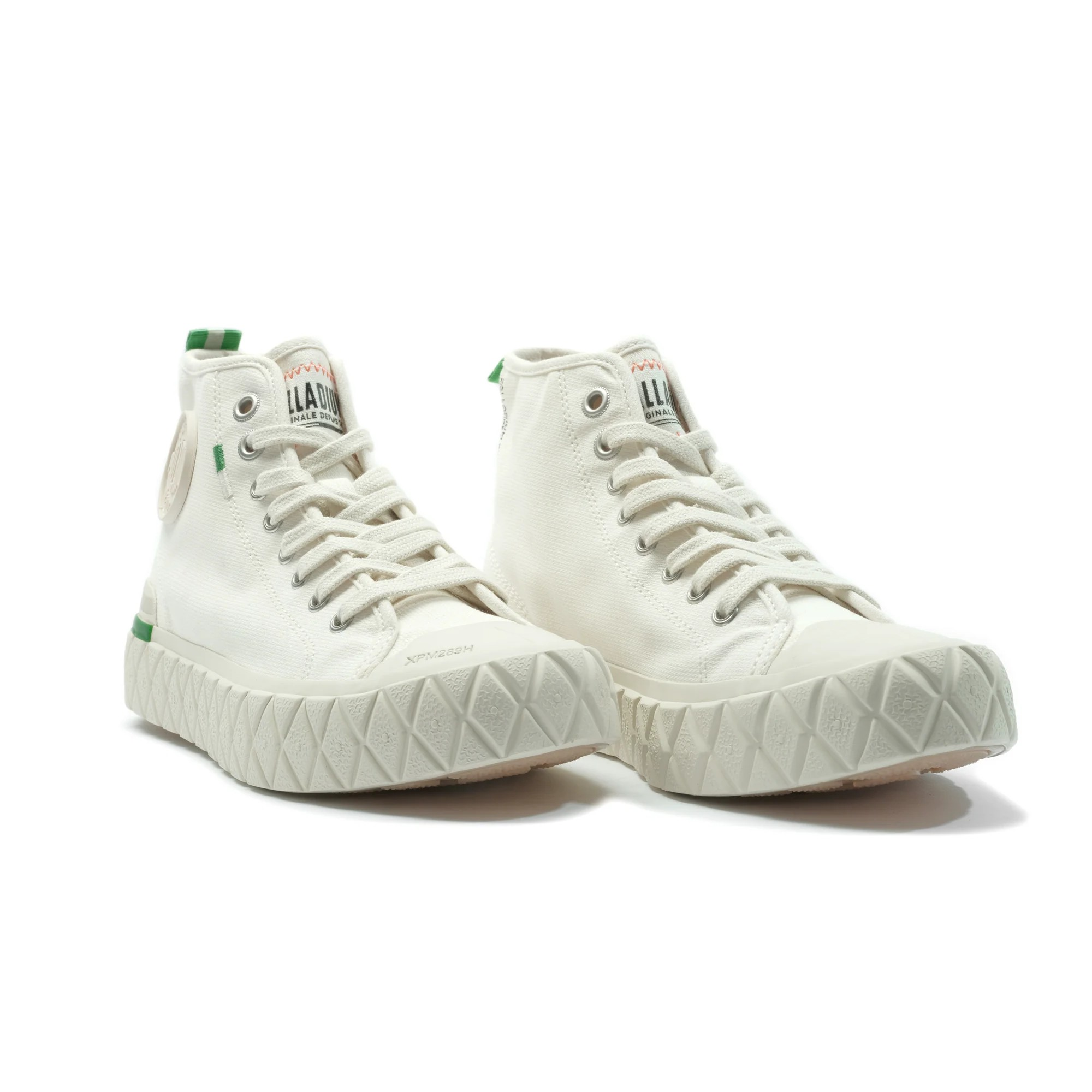 PALLA ACE CHUKKA CVS CREAM WHITE