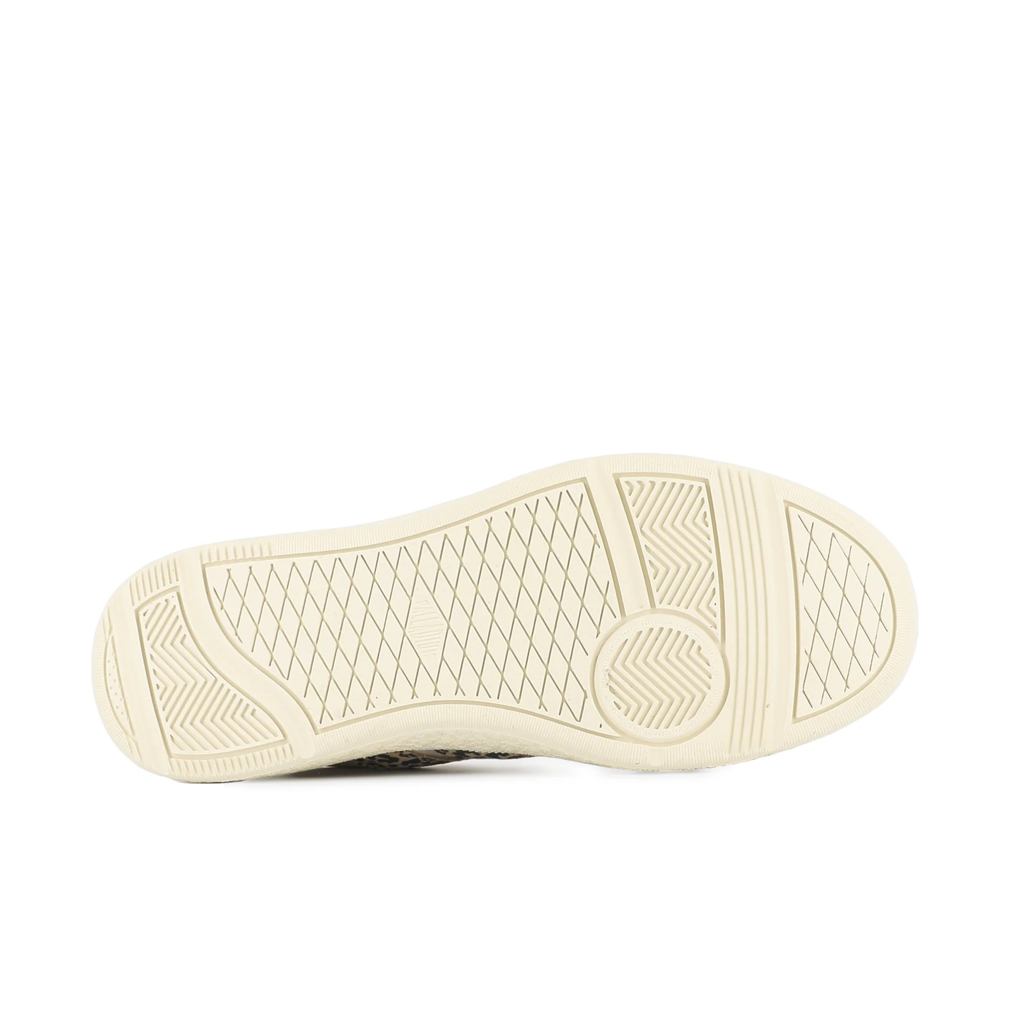 PALLACUP FLAME LEATHER CREAM/SAND LEOPARD