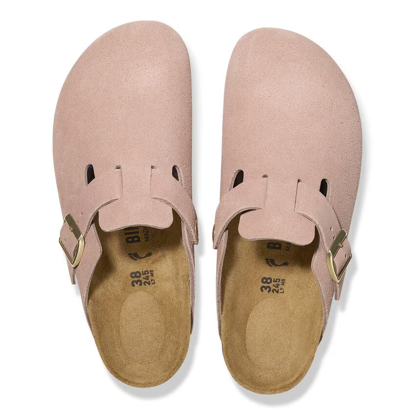 Boston - Suede Light Rose - Etroite