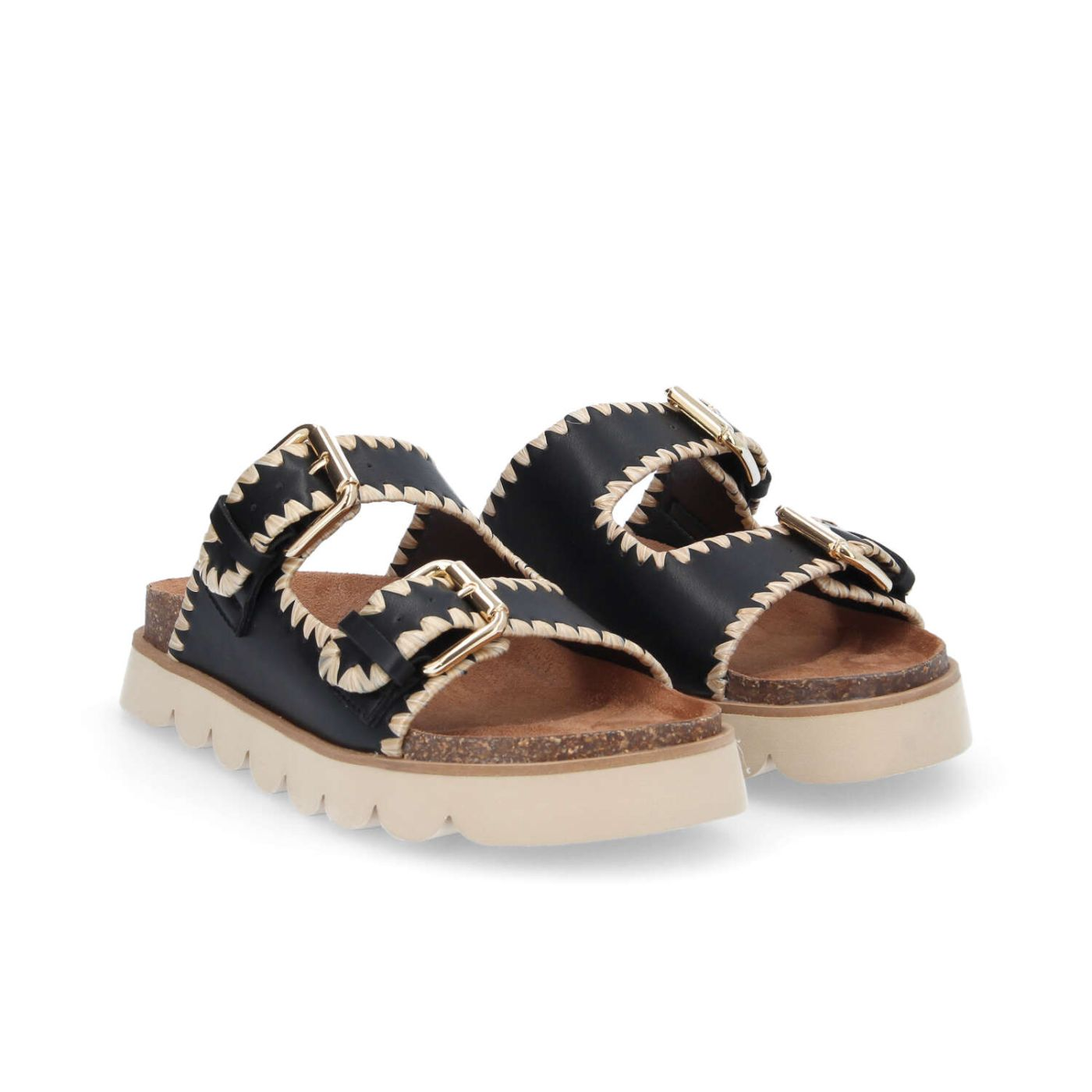 SANDY EDGE W BLACK/NATURAL