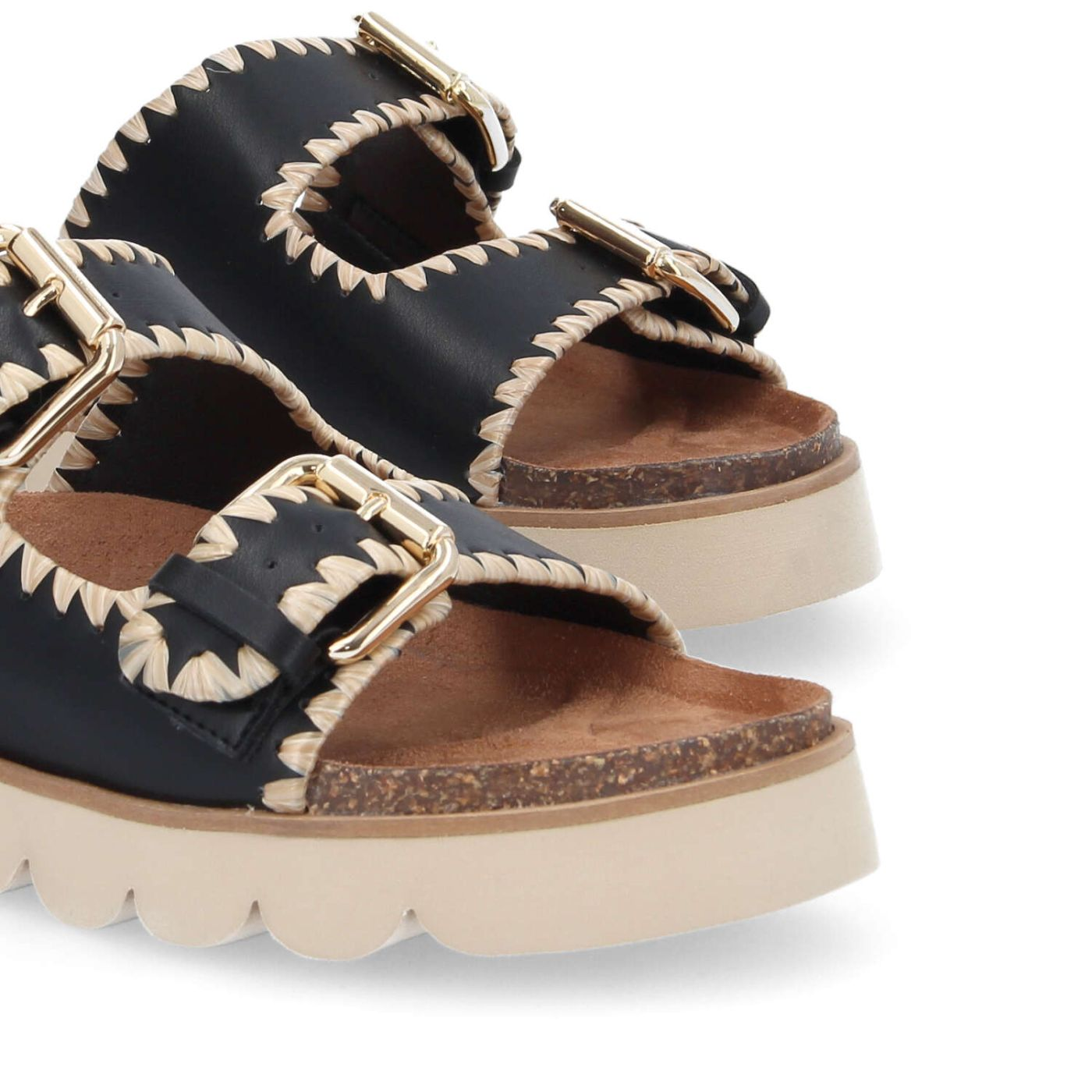 SANDY EDGE W BLACK/NATURAL