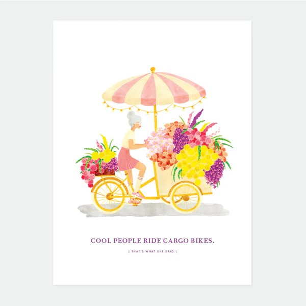 Affiche - Cargo Bikes