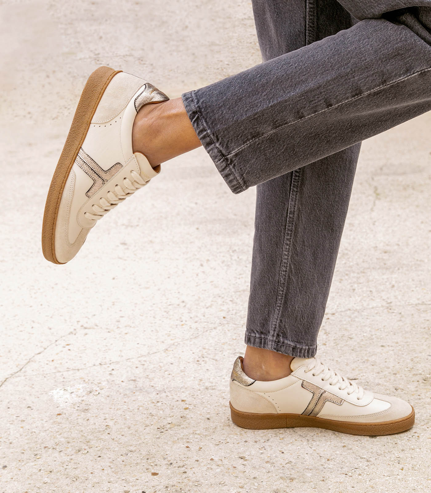 SOLVEIG CRÈME/BLANC/DORÉ