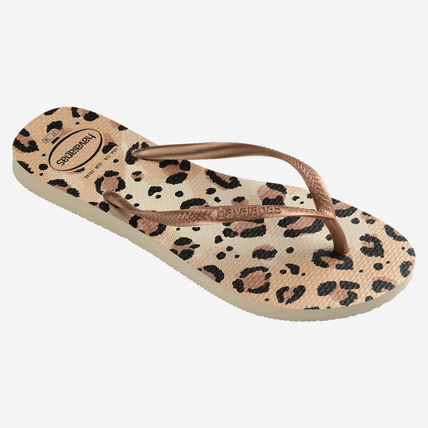 HAVAIANAS SLIM ANIMALS BEIGE