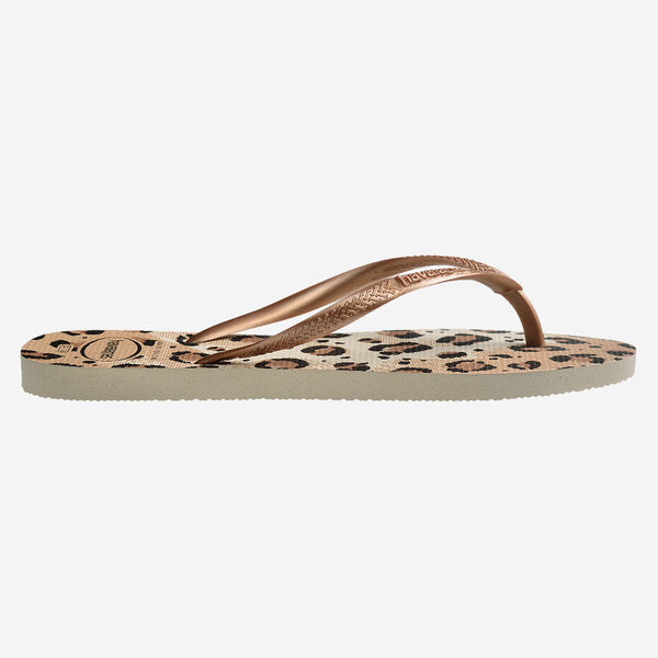 HAVAIANAS SLIM ANIMALS BEIGE