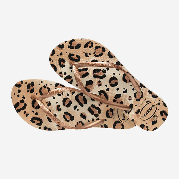 HAVAIANAS SLIM ANIMALS BEIGE