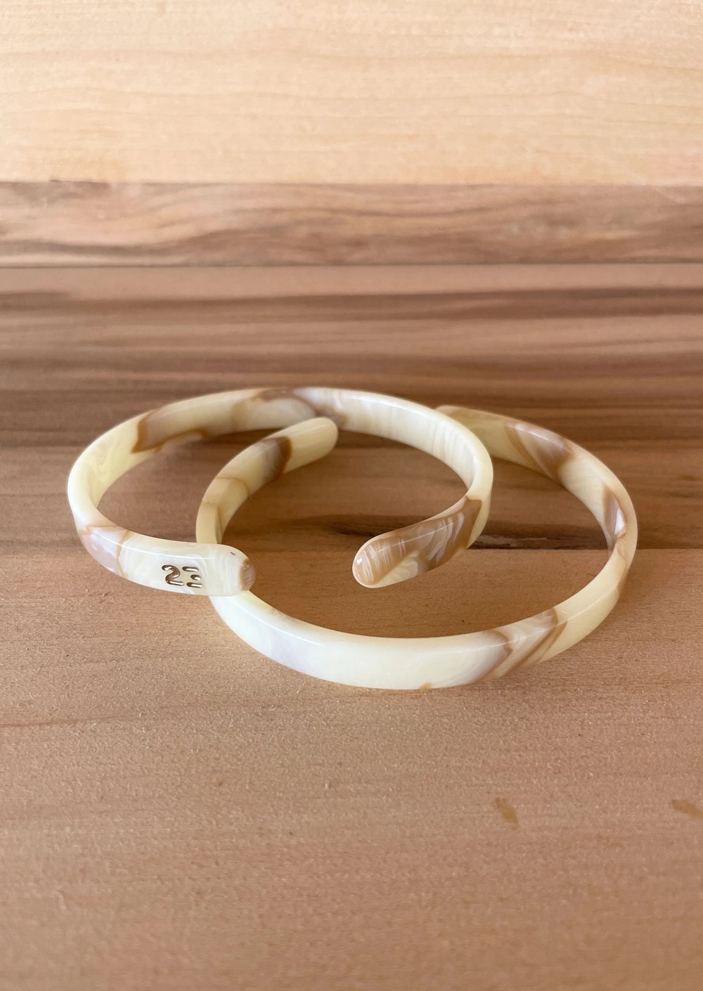 BRACELET JONC FIN - IVOIRE