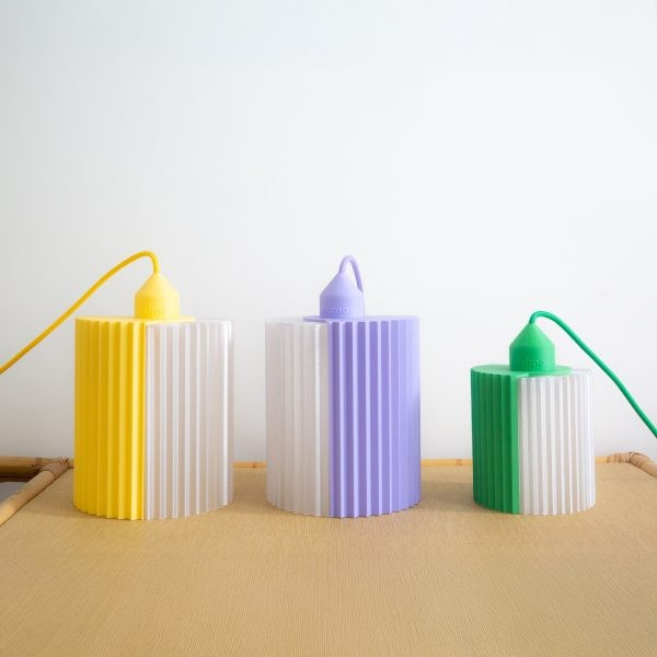 Lampe à poser PRISMO - Rose